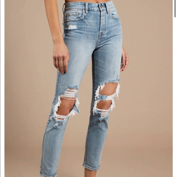 PISTOLA NICA LIGHT WASH HIGH RISE Jeans size 28 - Picture 2 of 9